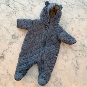 Baby Gap Chambray Bear Bunting